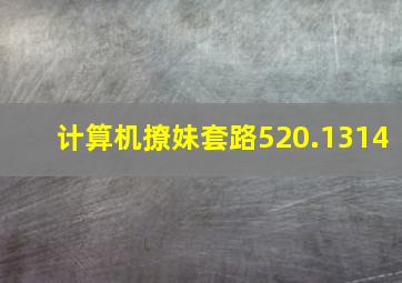 计算机撩妹套路520.1314