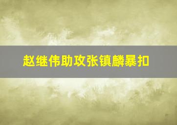 赵继伟助攻张镇麟暴扣