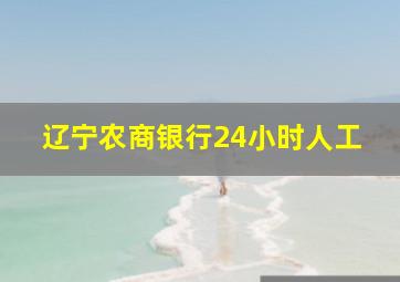 辽宁农商银行24小时人工