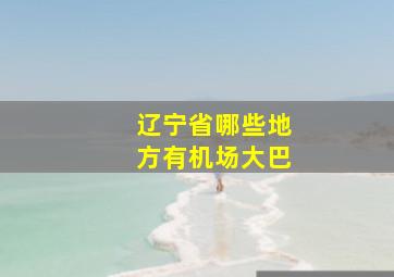 辽宁省哪些地方有机场大巴