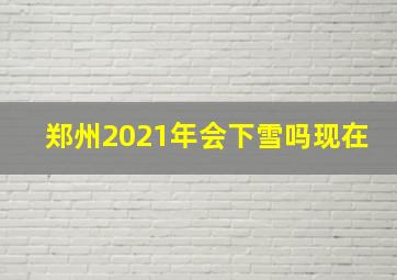 郑州2021年会下雪吗现在