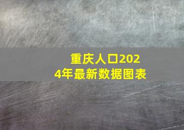 重庆人口2024年最新数据图表