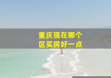 重庆现在哪个区买房好一点