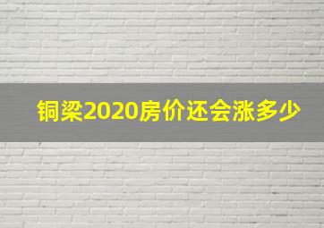 铜梁2020房价还会涨多少