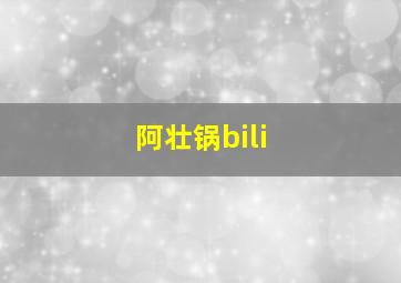 阿壮锅bili