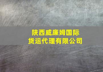 陕西威廉姆国际货运代理有限公司