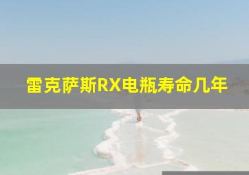 雷克萨斯RX电瓶寿命几年