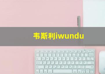 韦斯利iwundu