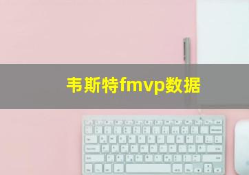 韦斯特fmvp数据