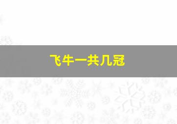 飞牛一共几冠